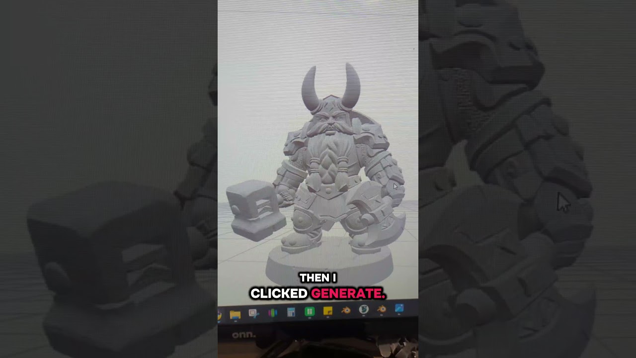 Сделать свои собственные гигантские миниатюры? Ха-ха! #3dprinting #dnd #ttrpg