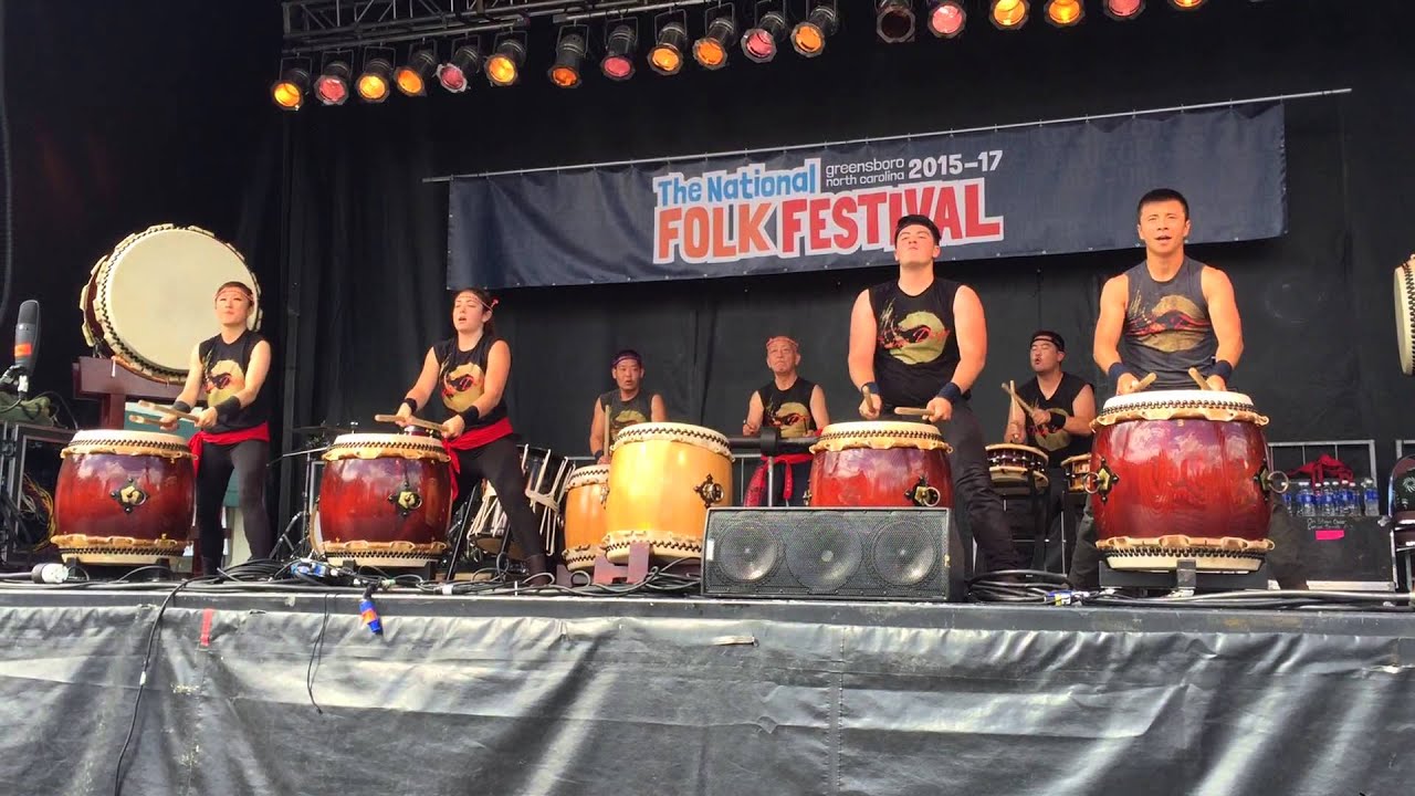 San Francisco Taiko Dojo - California Wind - 75th National Folk Festival