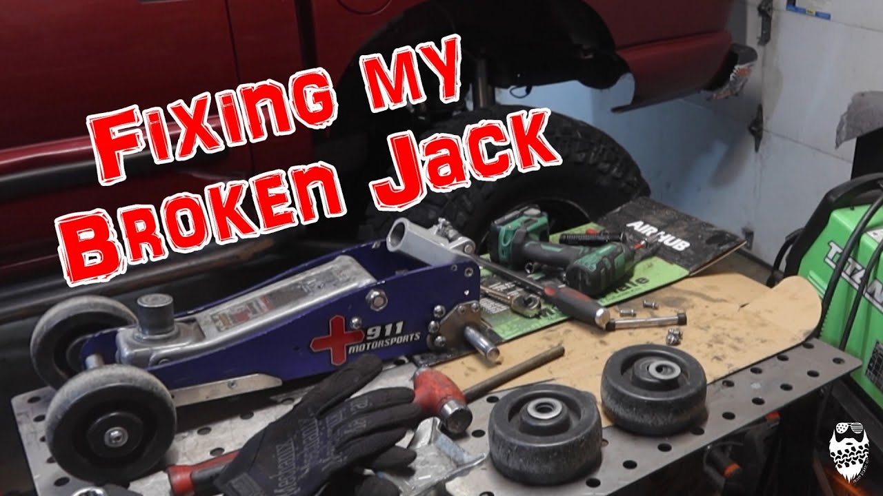 Fixing my Broken Harbor Freight Offroad Jack