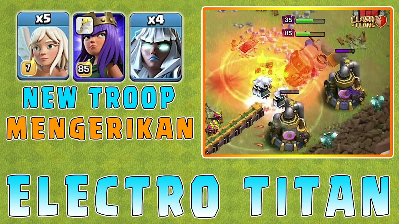 Kengerian Electro Titan‼️ Kombinasi Queen Walk Electro Titan