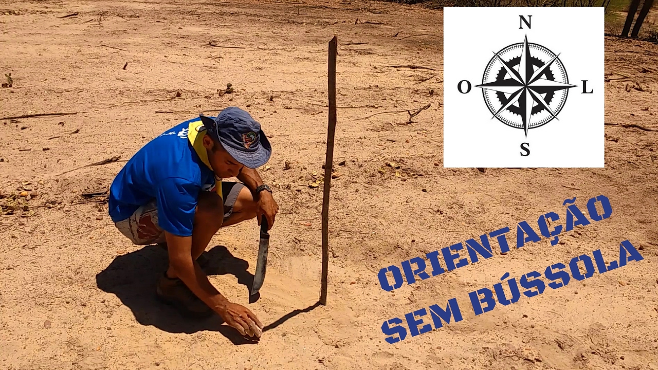 ORIENTAÇÃO SEM BÚSSOLA - COMO ENCONTRAR OS PONTOS CARDEAIS