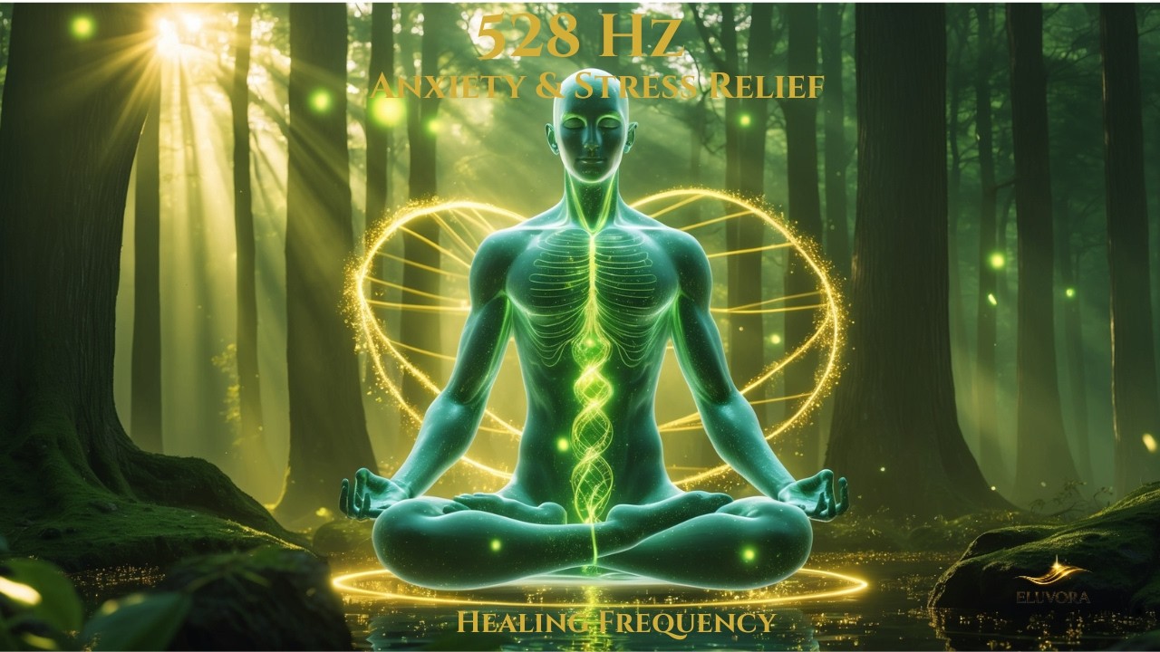 528Hz Anxiety Relief & Stress Healing 🌿 Música para Sanar Estrés y Ansiedad | ELUVORA