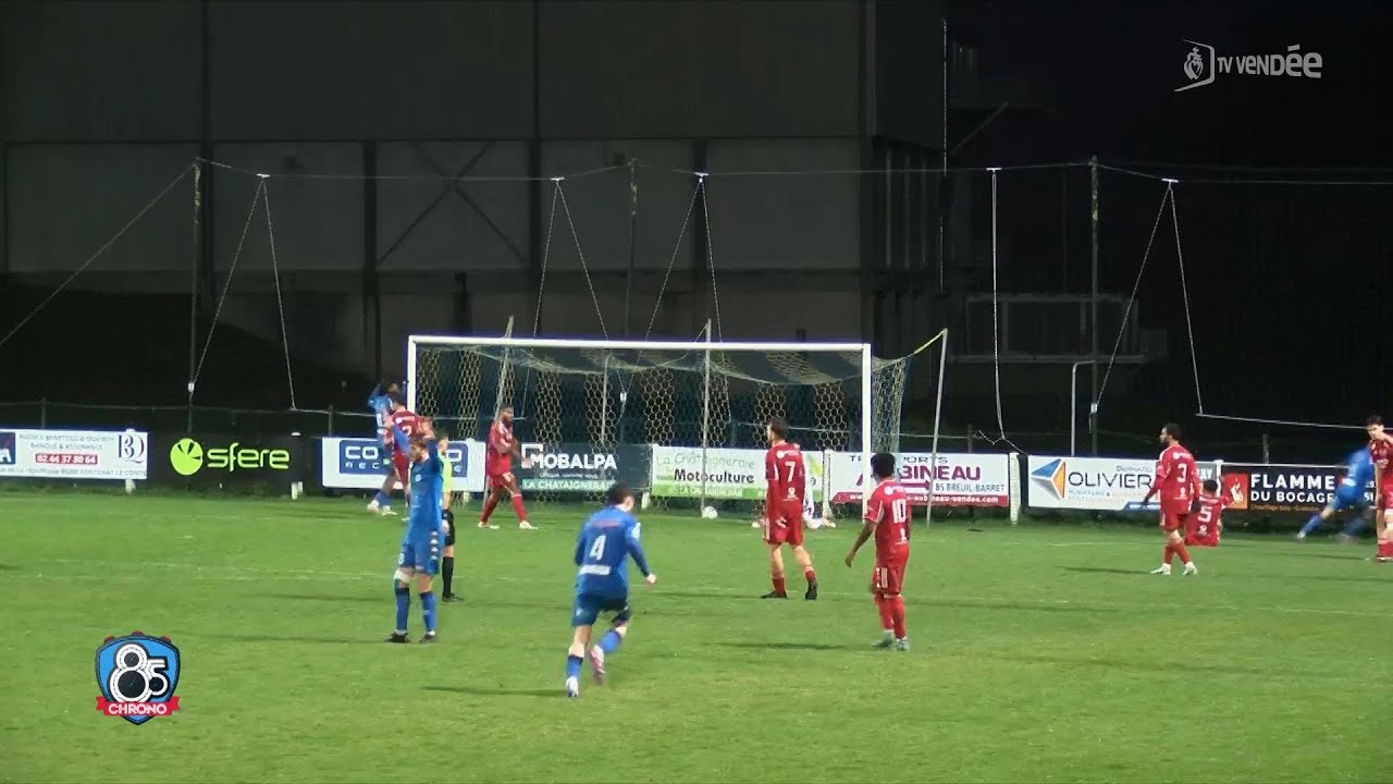 National 3 : La Châtaigneraie s'impose dans les dernières minutes contre Vertou (2-1)