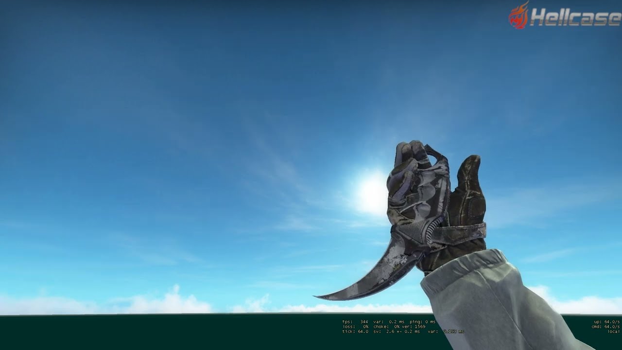 CS:GO | Skin Combos: Karambit | Urban Masked(BS)+Moto Gloves | Smoke Out(BS)