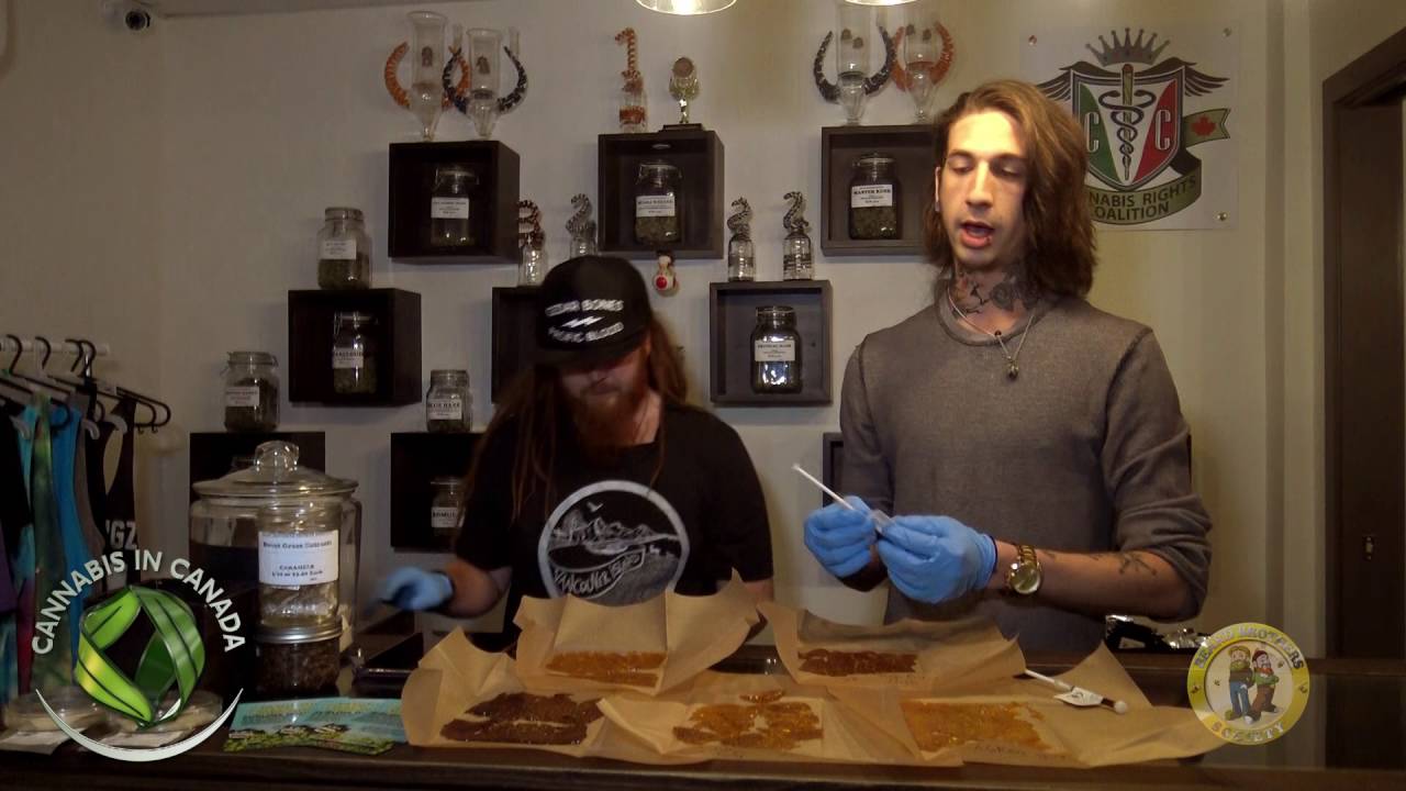 Top Shelf Shatter displayed by Beard Bros 2016