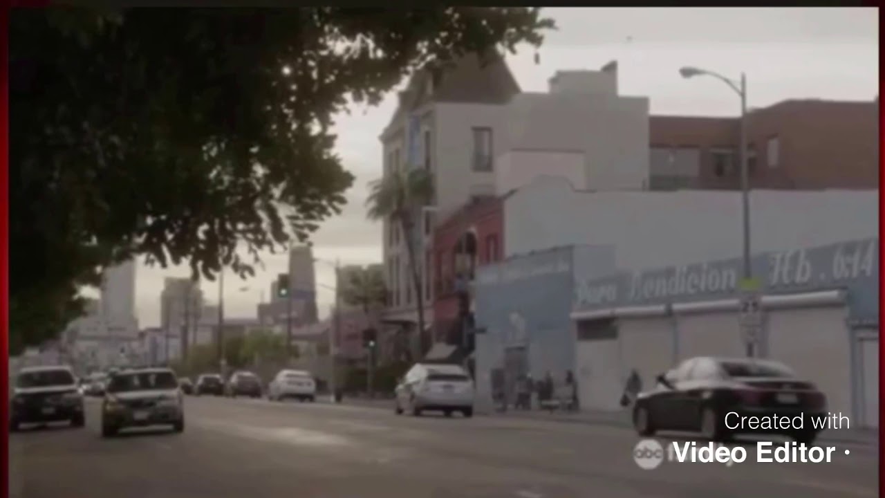 The Fosters car accident scene