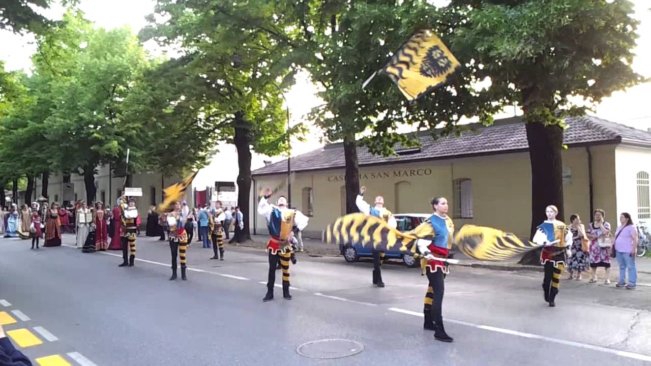 Dama Castellana 2012 - Corteo cittadino