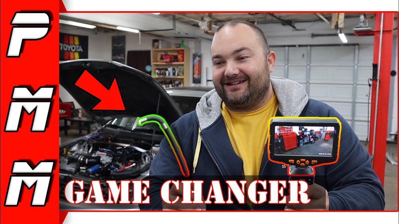 The ULTIMATE inspection tool | Articulating Borescope | Mechanics Endoscope