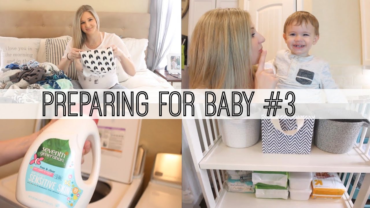 PREPARING FOR BABY #3 | NESTING AND ORGANIZING