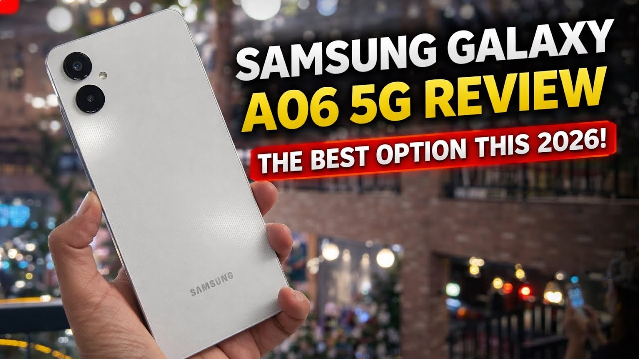 SAMSUNG GALAXY A06 5G THE BEST OPTION TO BUY THIS 2026!