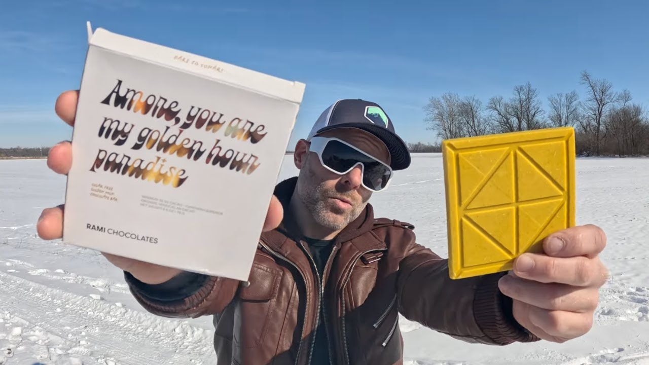 Rami Chocolates - Golden Milk White Chocolate Bar Review