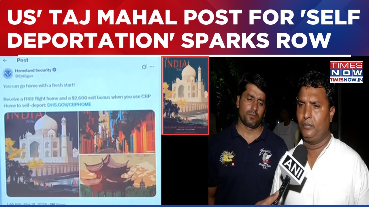 US' 'Taj Mahal' Post Row: Trump's 'Self-Deport' Campaign Sparks Outrage In India, Congress Hits Back
