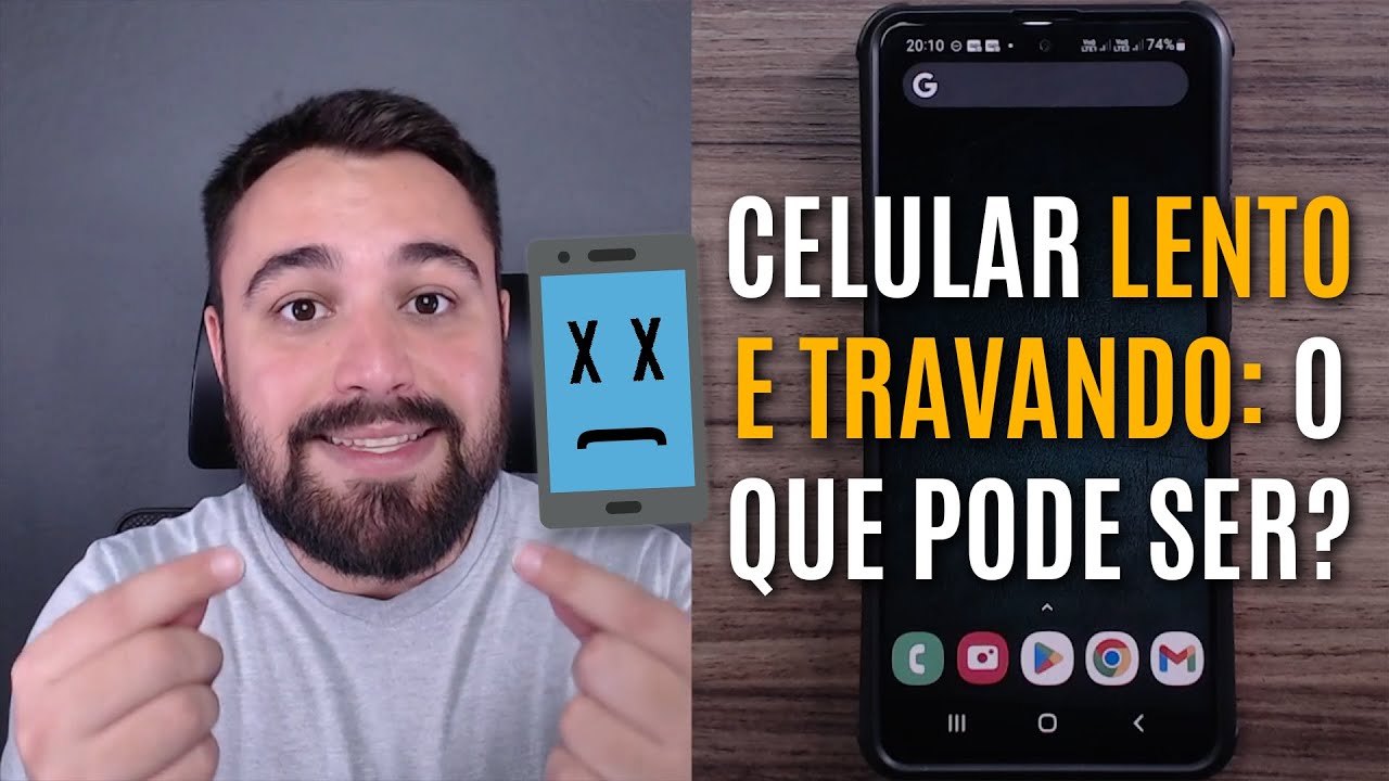 CELULAR LENTO E TRAVANDO O QUE PODE SER?