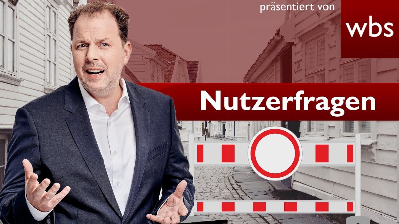 Darf Investor Zugang zu meiner Straße sperren – Extra3 | Nutzerfragen RA Christian Solmecke