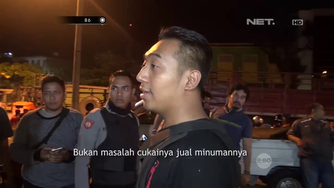 Aksi Kejar-kejaran Terhadap Pemuda yang Membawa Obat Terlarang