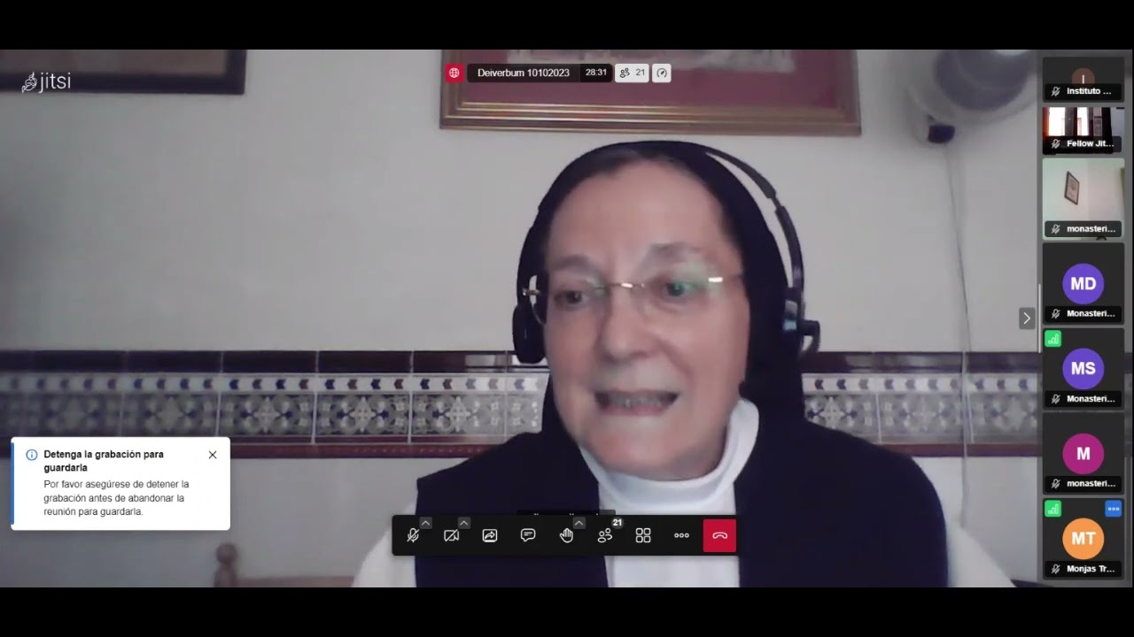 Constitución Dei Verbum: Hna.  Pilar Avellaneda