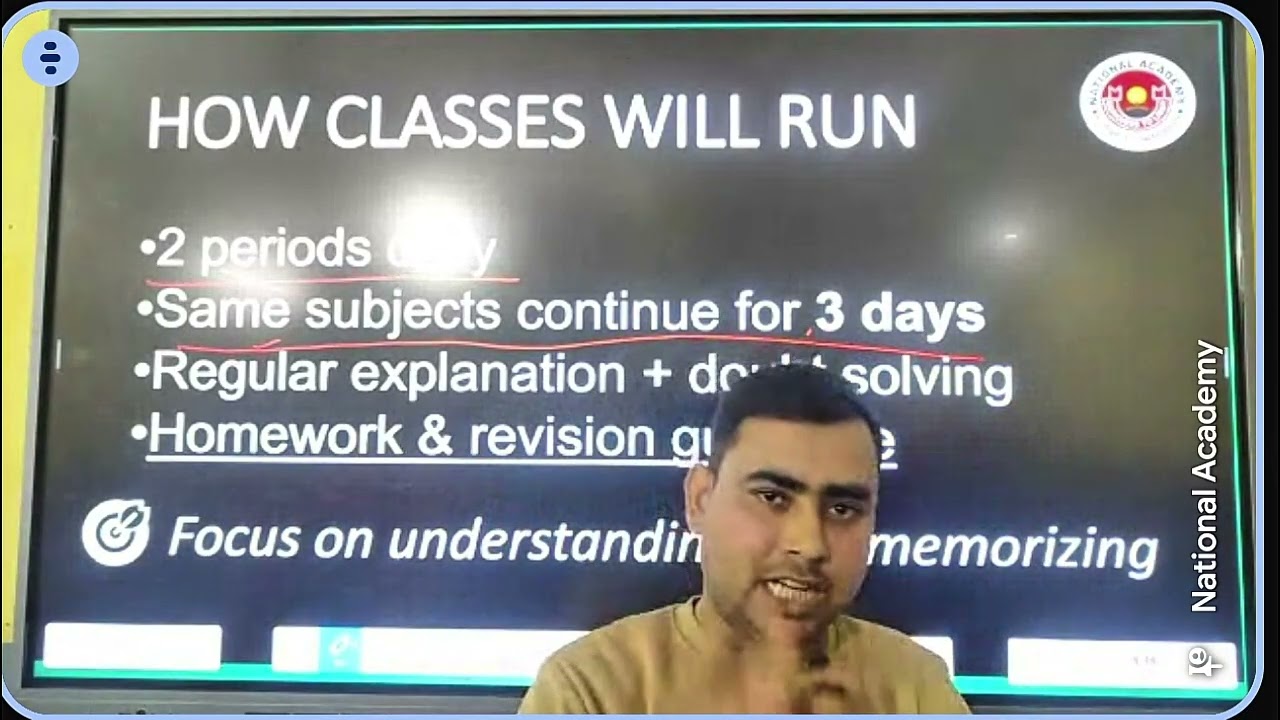 Orientation Class | National Edu Pathshala | National Academy Kotwa | Live Learning Guide