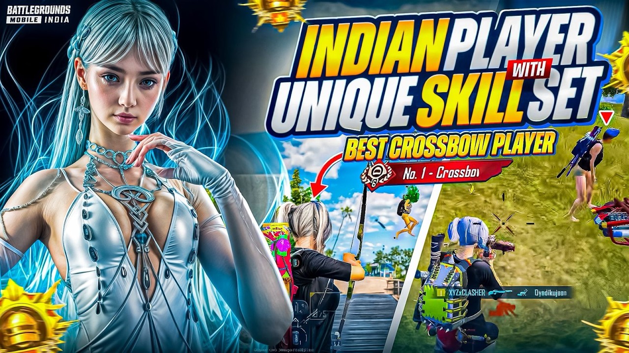 Player With Most Unique Skill Set 🔥 | #1 Crossbow Player | ClasherOp | BGMI