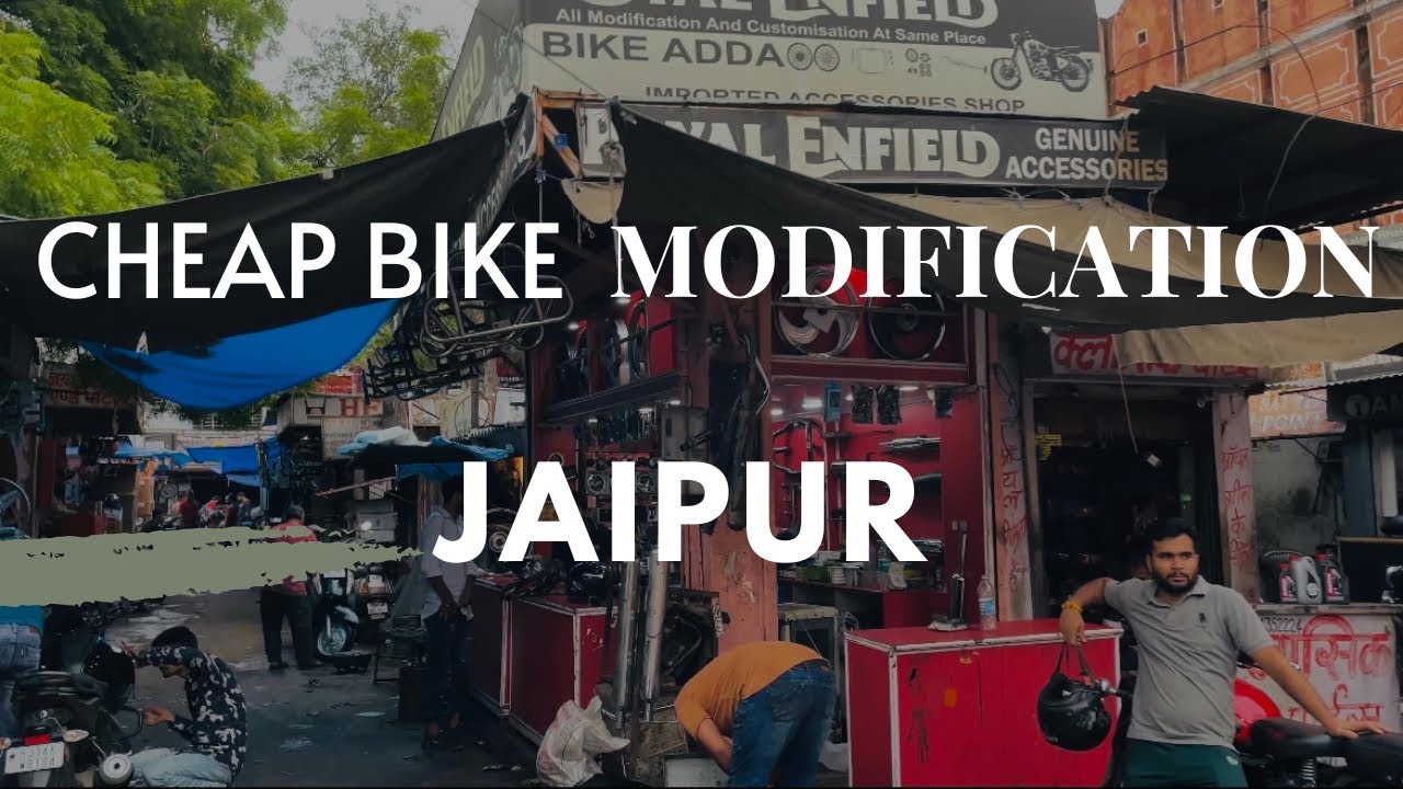 Biggest bike modification market of Rajasthan | Ajmeri gate | Arjun Rajasthan |