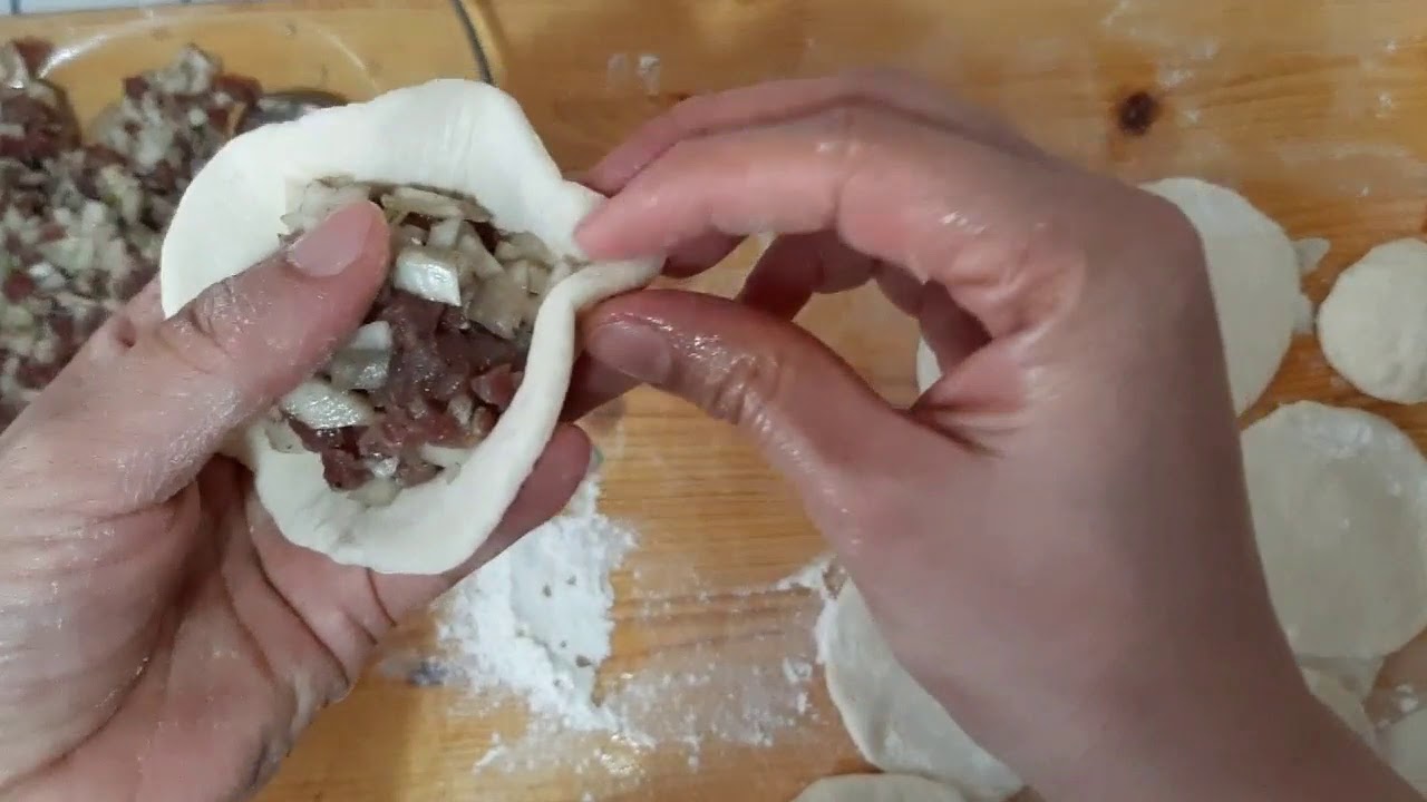 Uygur mutfağından mayalı buhar mantısı,
