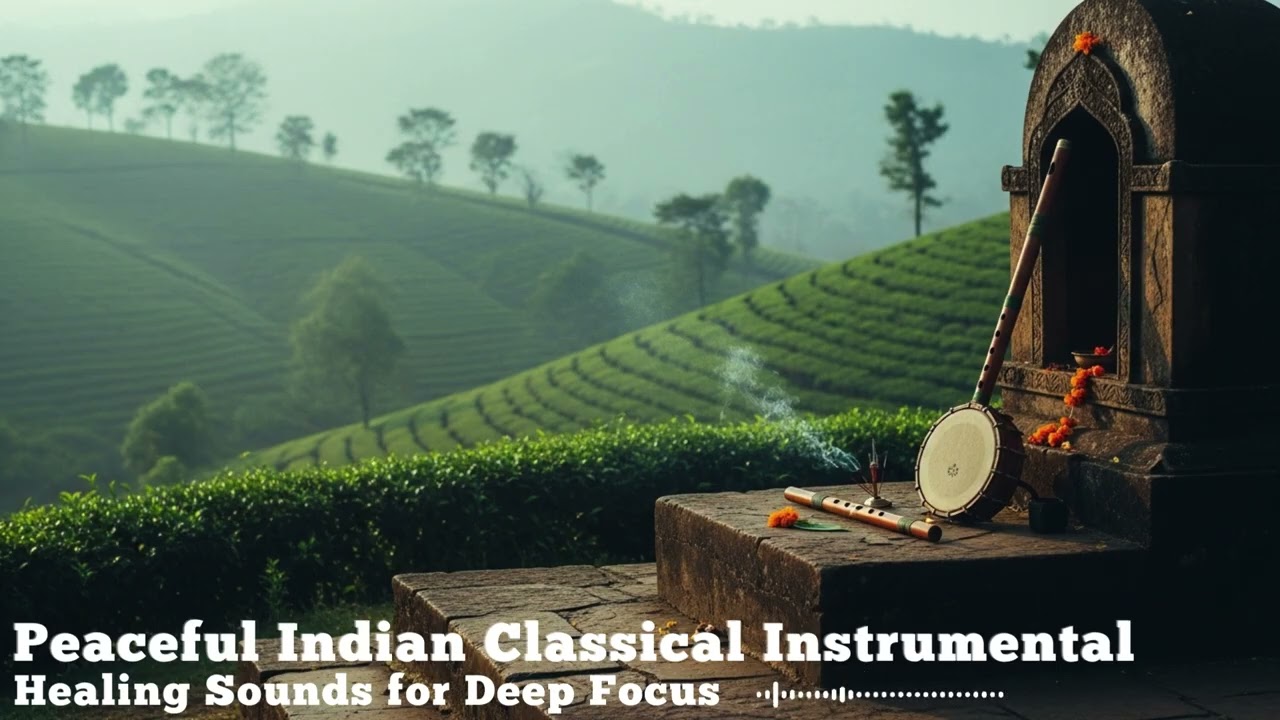 Peaceful Indian Classical Instrumental | Healing Sounds for Deep Focus!