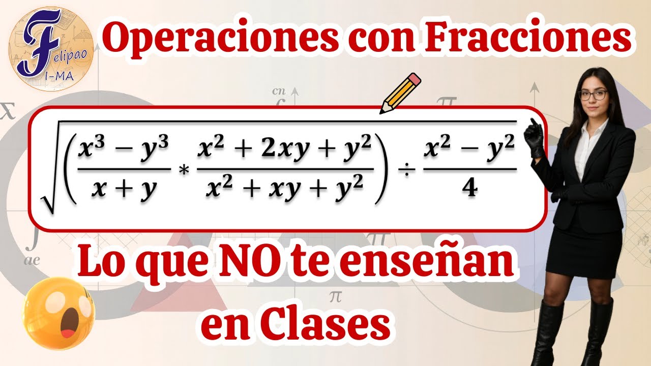 🧑🏼‍🔬Descubre como SIMPLIFICAR FRACCIONES ALGEBRAICAS de forma FÁCIL Y RÁPIDA