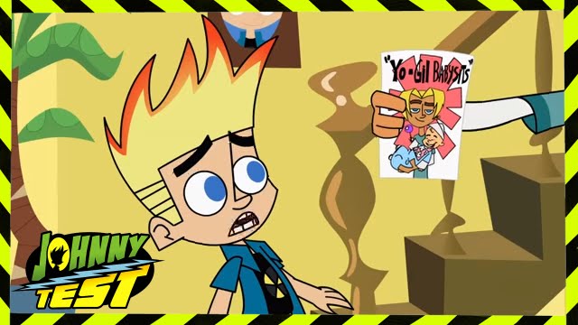 Johnny Test - Johnny's New Baby Sisters // Porta Johnny