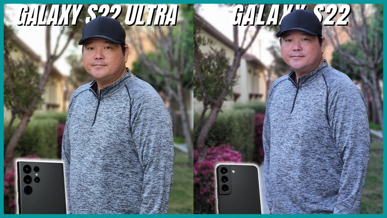 Samsung Galaxy S22 Ultra vs Galaxy S22 Camera Test | What's the difference? (AUTO vs PRO MODE)