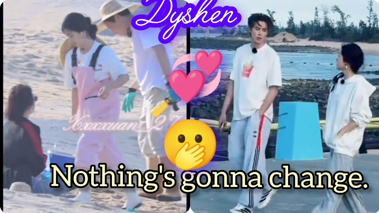 Dylan Wang and Shen Yue enjoyed the beach for the last time!