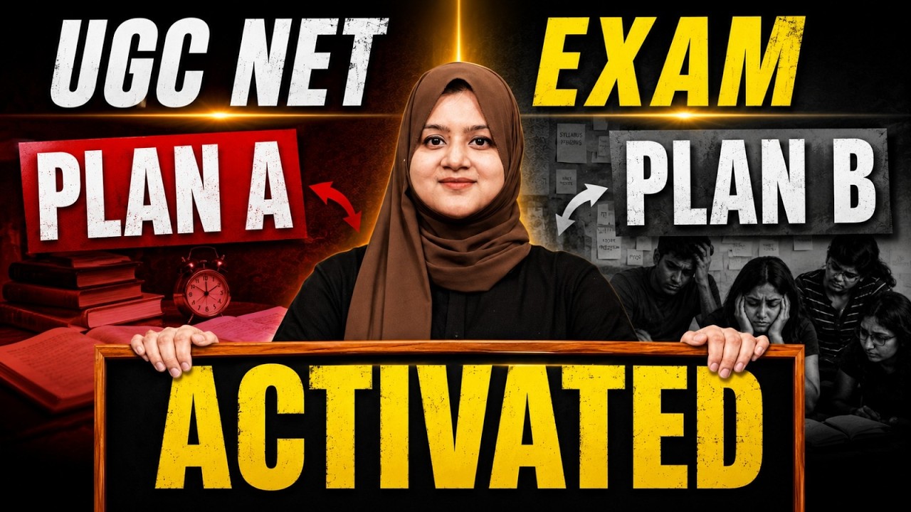 UGC NET Dec 2026 Strategy | UGC NET Complete Roadmap | &nbsp;Plan B Activated