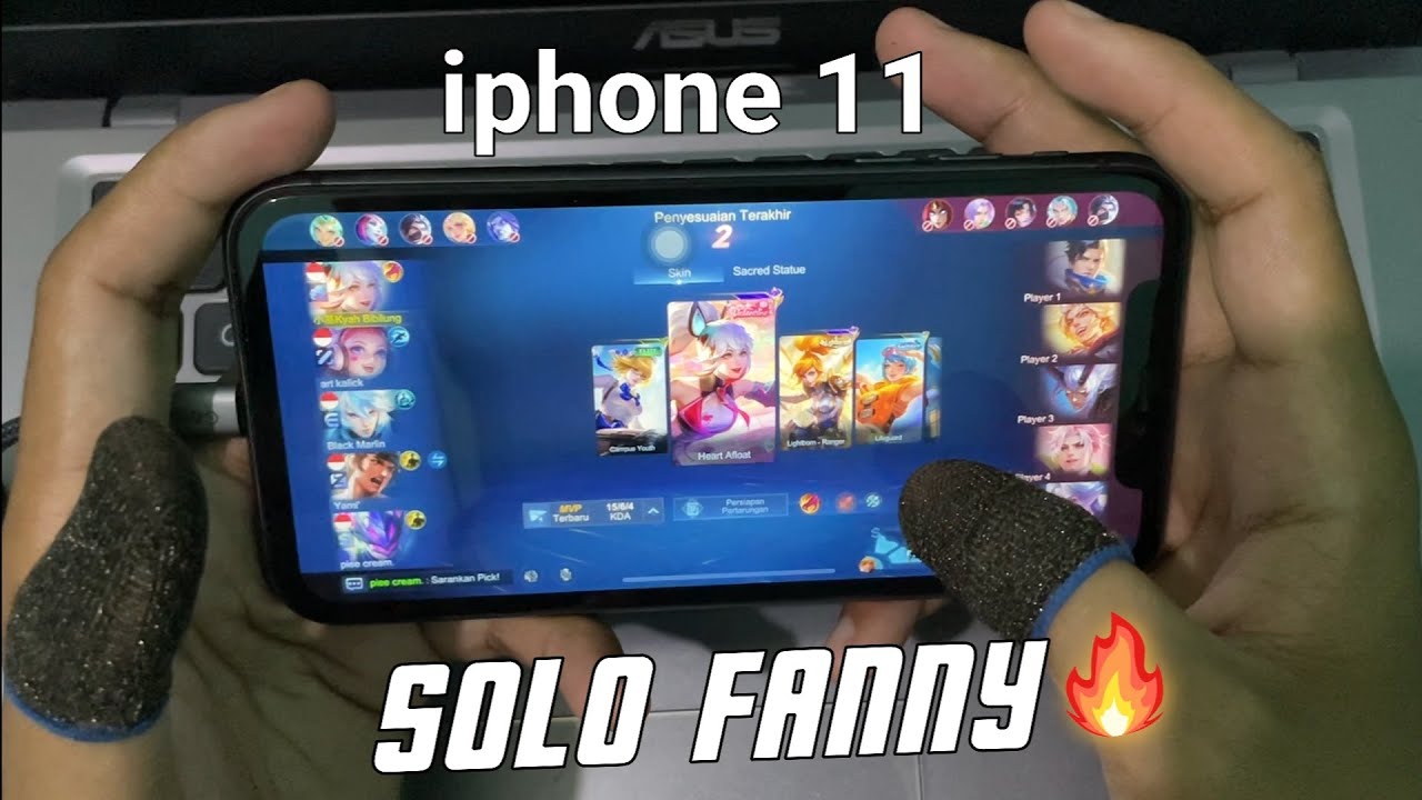 Iphone 11 Handcam Fanny Mobile Legends in 2025 !!! | Solo Fanny Gameplay !!!