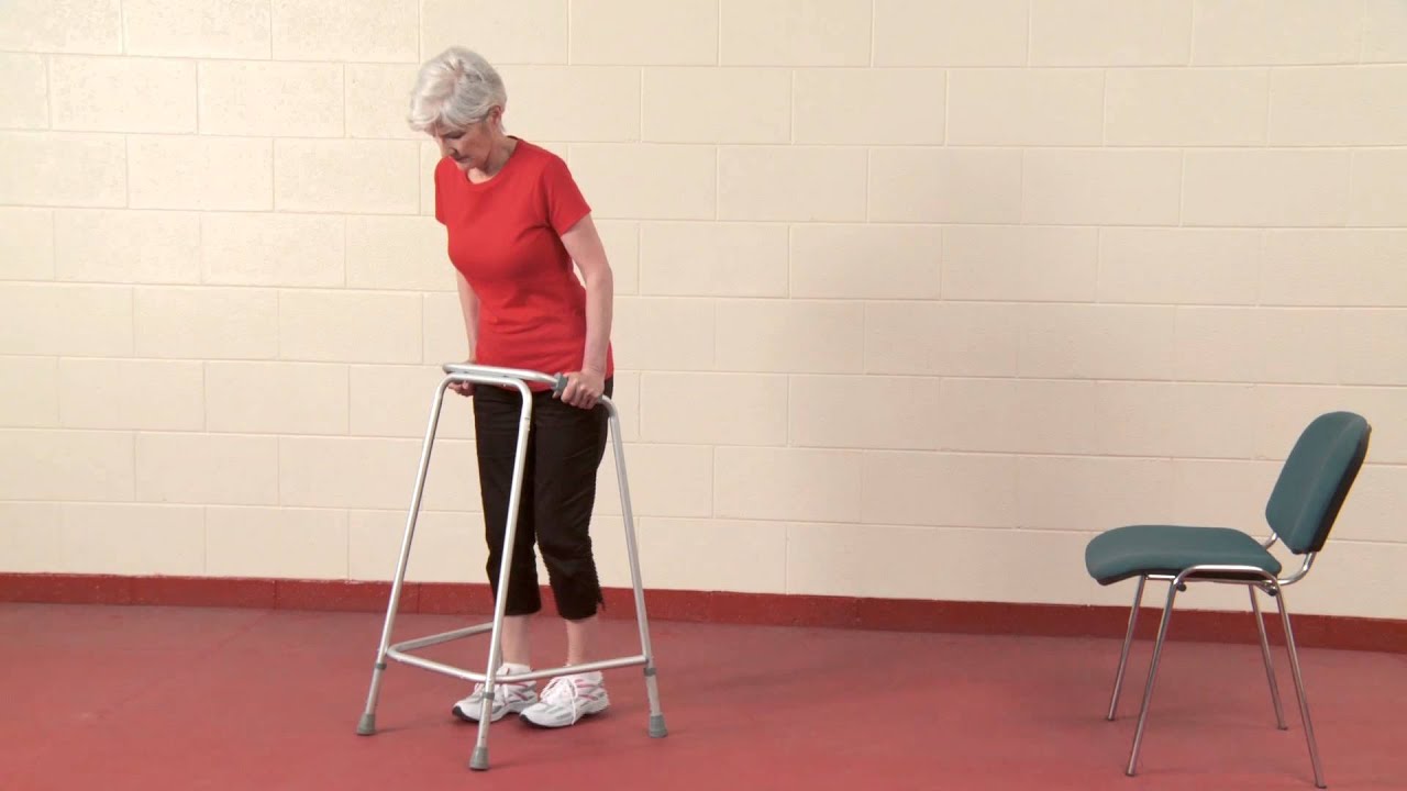 Sit to Stand and Walking with a Walking Frame