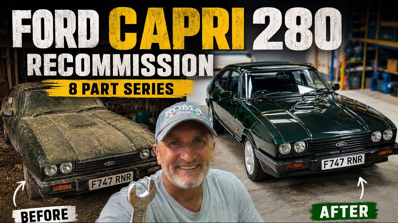 Capri 280: Восстановление, часть 2 | Редкая находка в сарае – один из последних зарегистрированны...