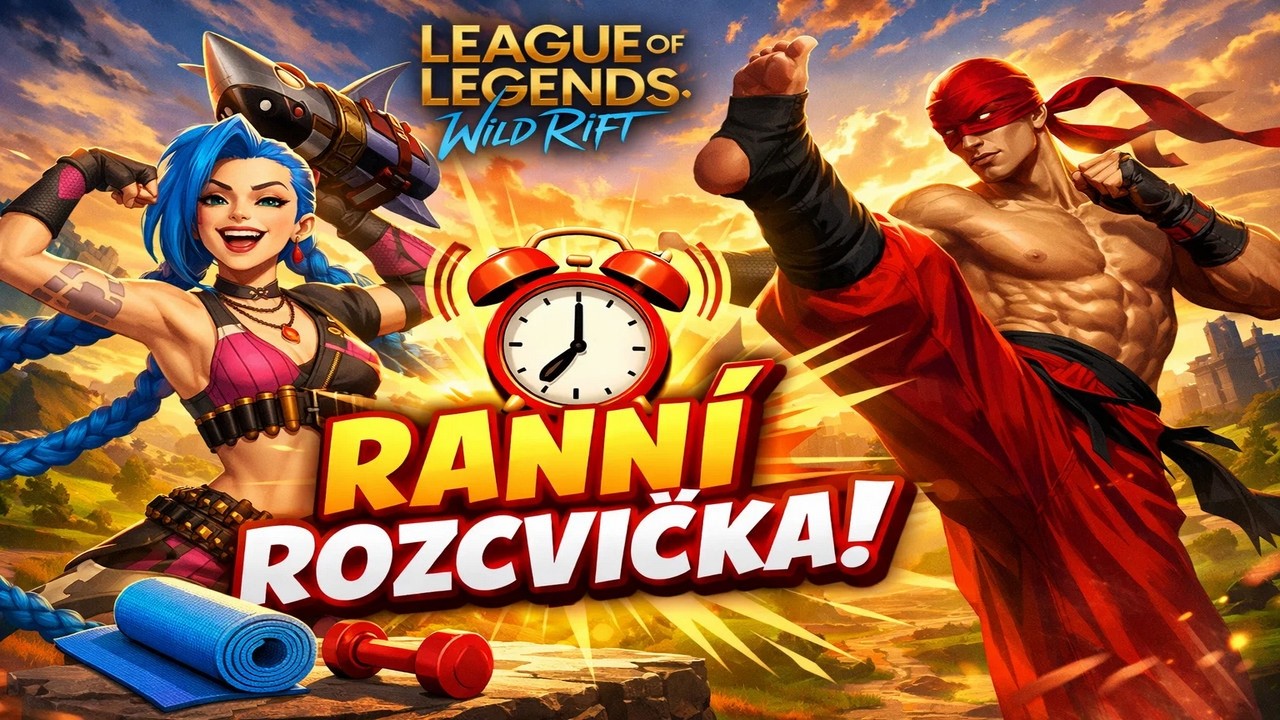 [League of Legends: Wild Rift Gameplay CZ]Hned jak ráno vstanu, tak pařím