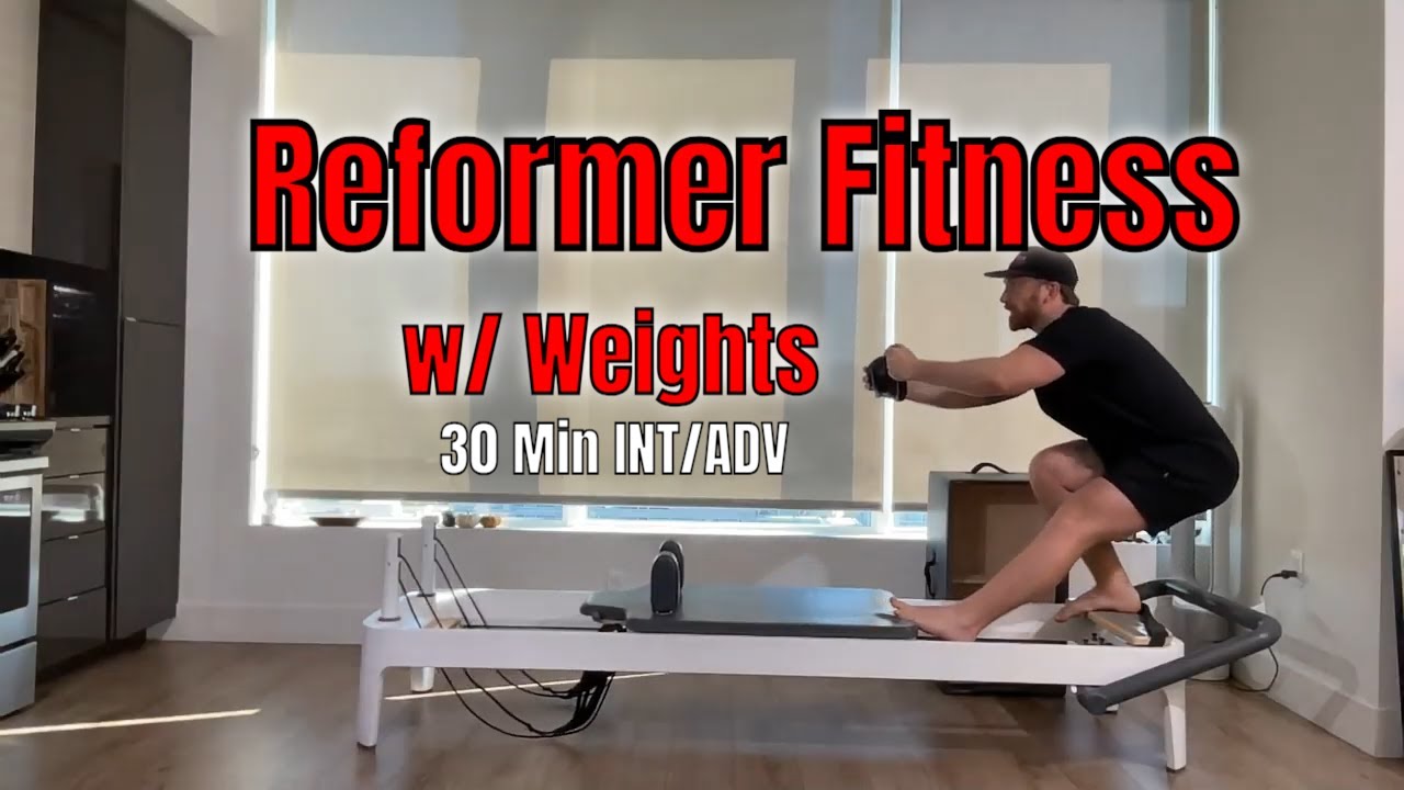 Quick ATHLETIC Reformer Workout |  Pilates With Weights