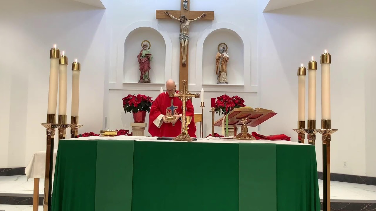 MASS FOR THURSDAY FEBRUARY 5, 2026