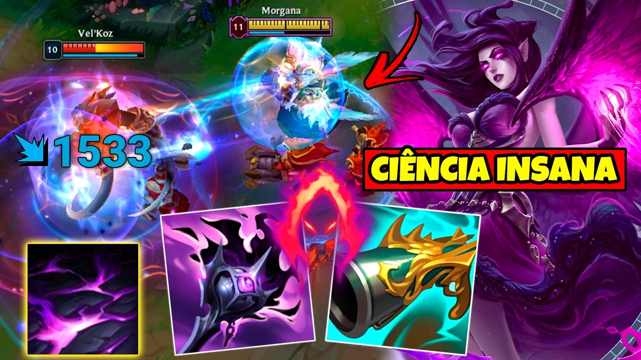 A CI&Ecirc;NCIA INSANA DA MORGANA JUNGLE COM COLETORA