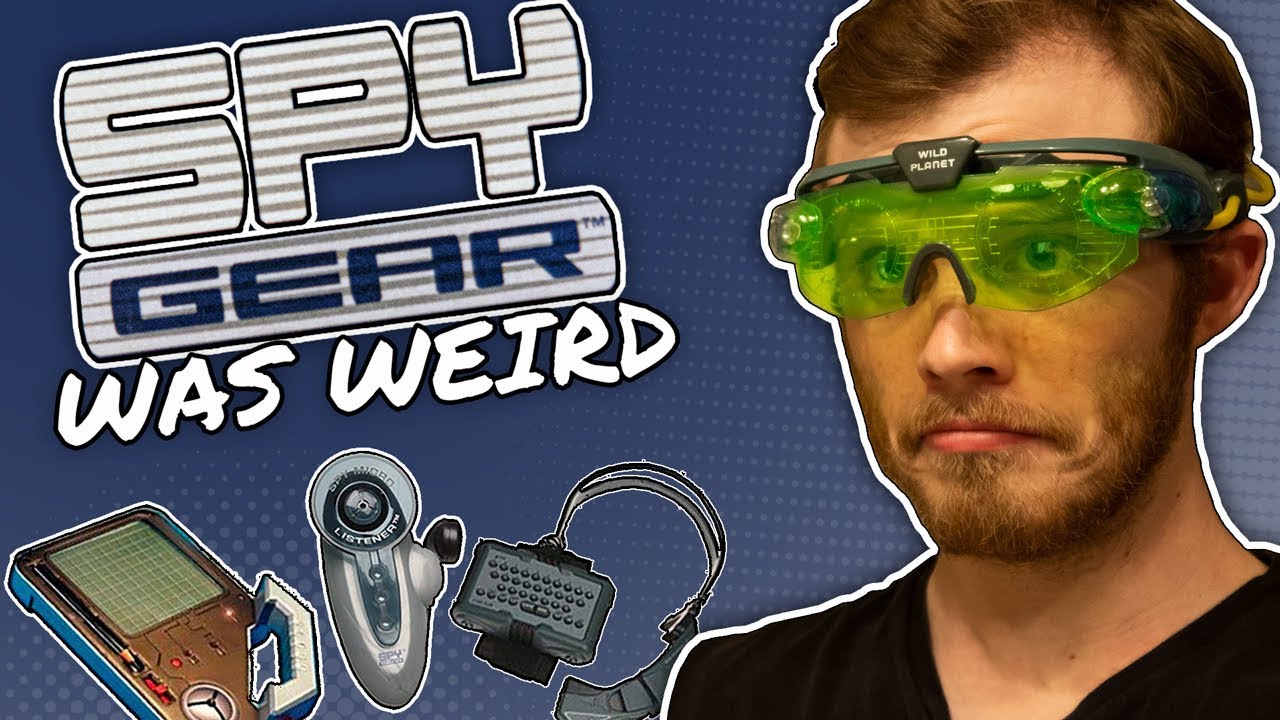 Spy Gear Was Weird [Eye Link Communicator, Tracker System, and More] | Billiam