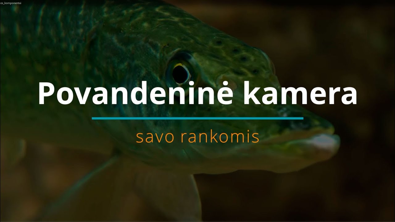 Povandeninės kameros dalys