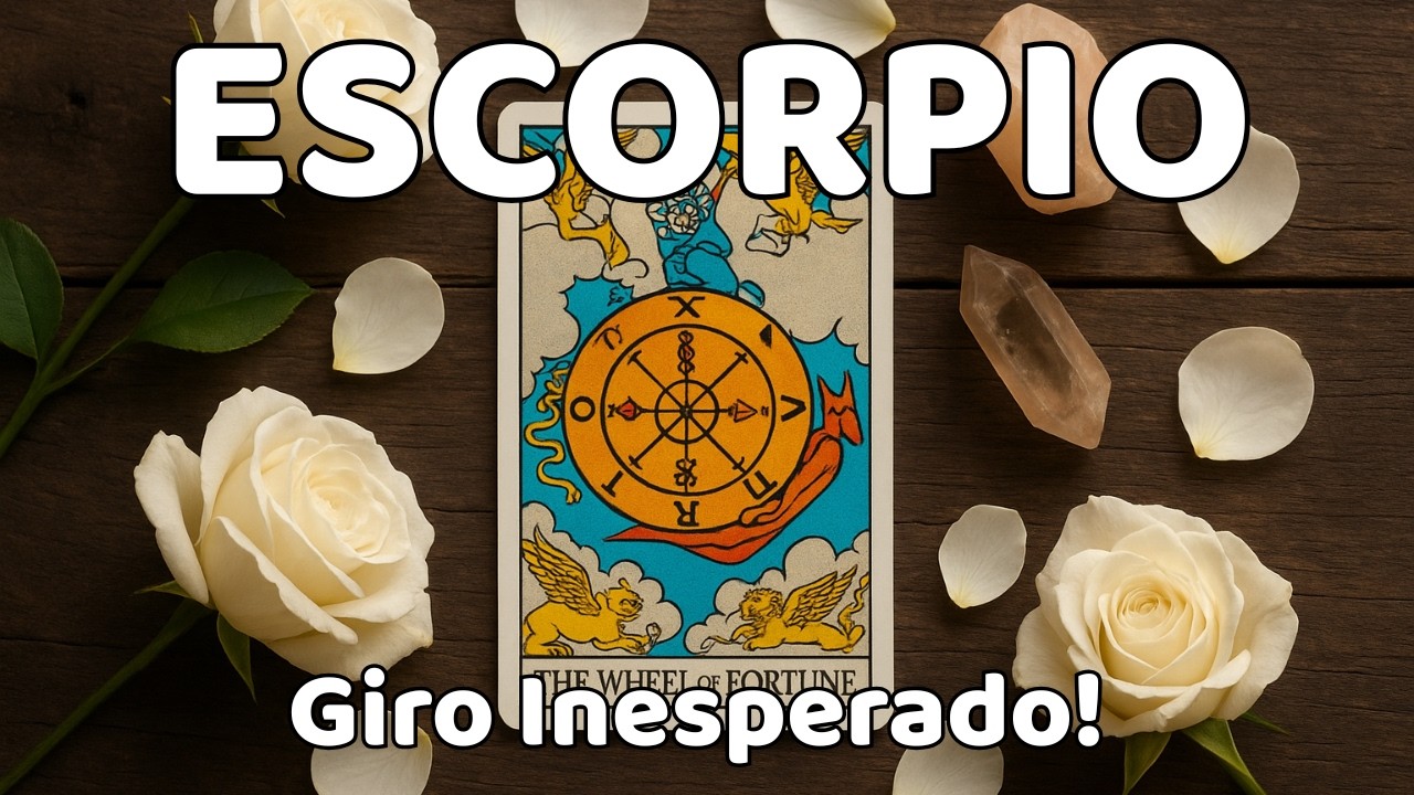 Escorpio 🚨 Todo Está a Punto de Cambiar: La Vida Te Trae una Sorpresa! Tarot Hoy