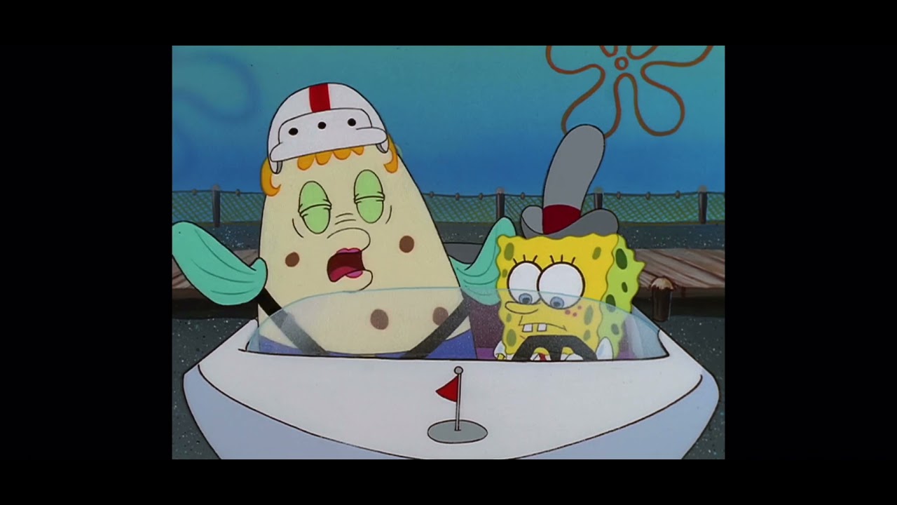 Patrick helps Spongebob pass the boating test S1Ep9
