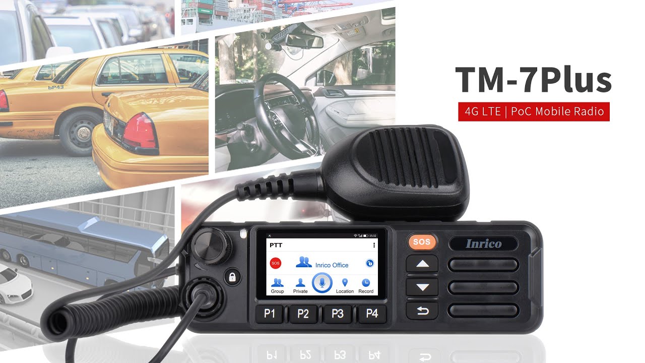 TM-7Plus 4G PoC Mobile Radio