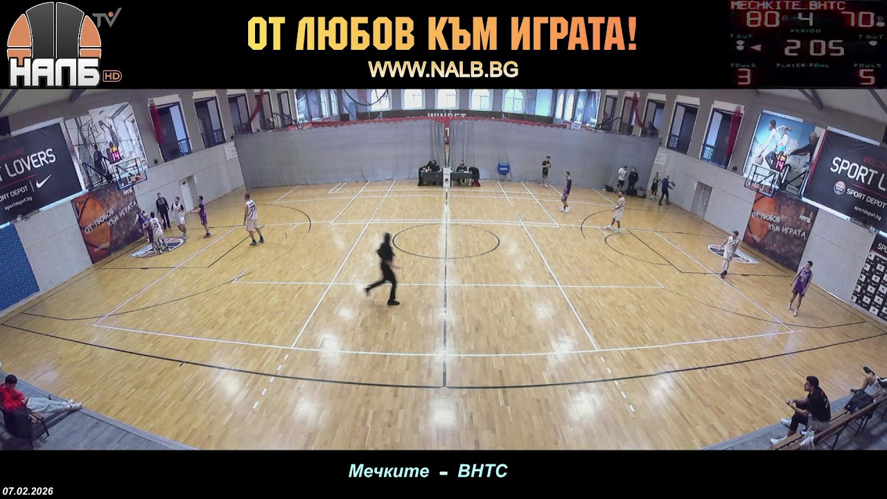 НАЛБ (LIVE): Мечките — ВНТС