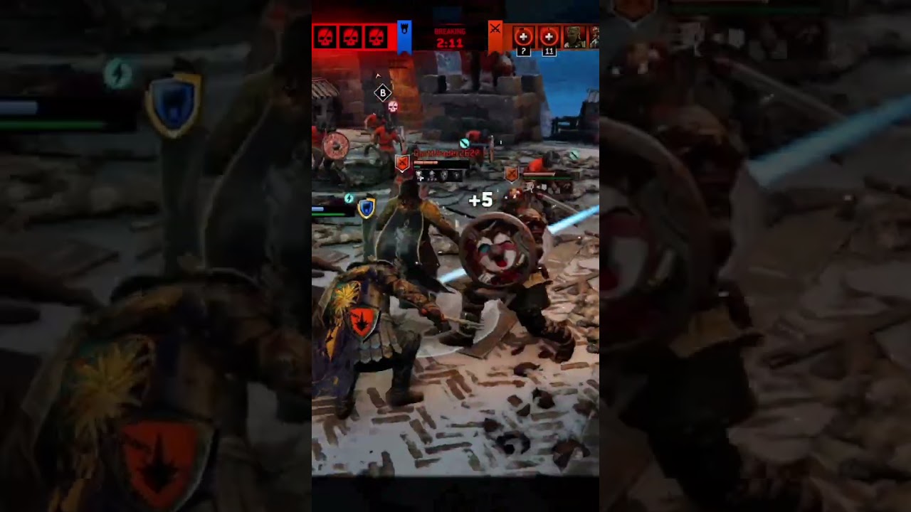 why they tried messing around idk #forhonor #forhonorgameplay #forhonorconsole