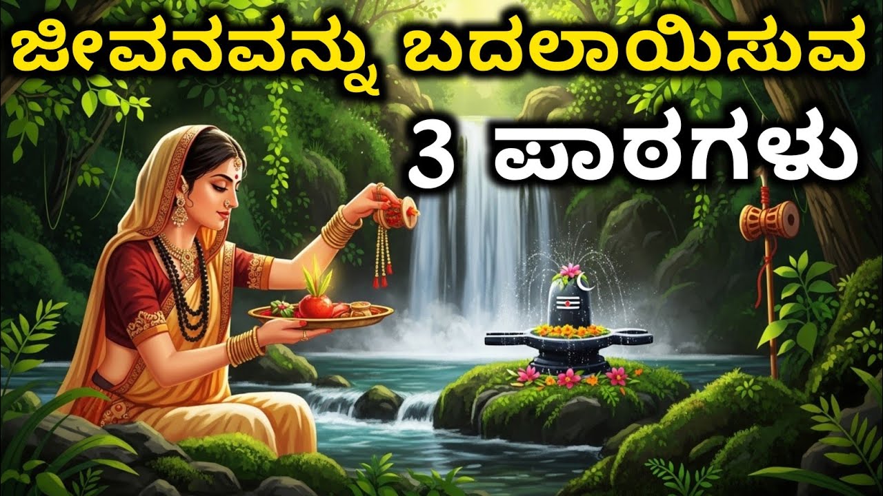 ಜೀವನವನ್ನು ಬದಲಾಯಿಸುವ 3 ಪಾಠಗಳು | Kannada story | motivational story kannada
