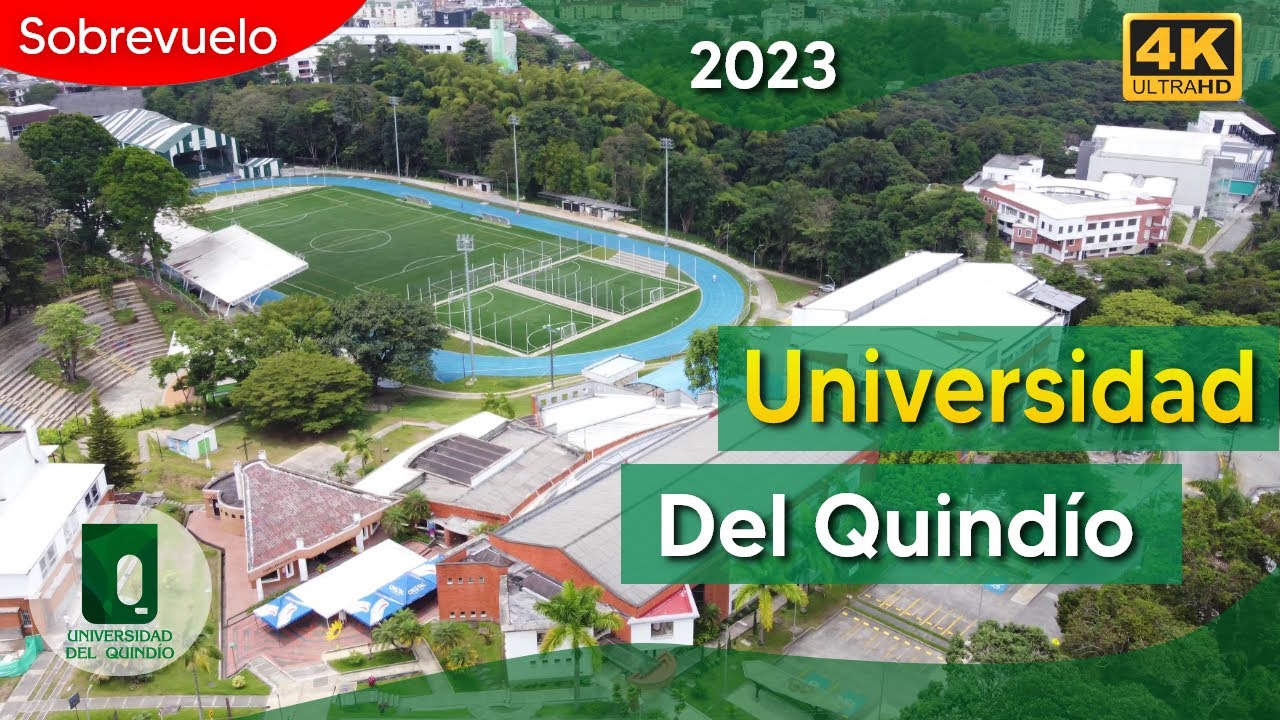 Universidad del Quindío | Recorrido en dron por el campus Universitario de la Uniquindio