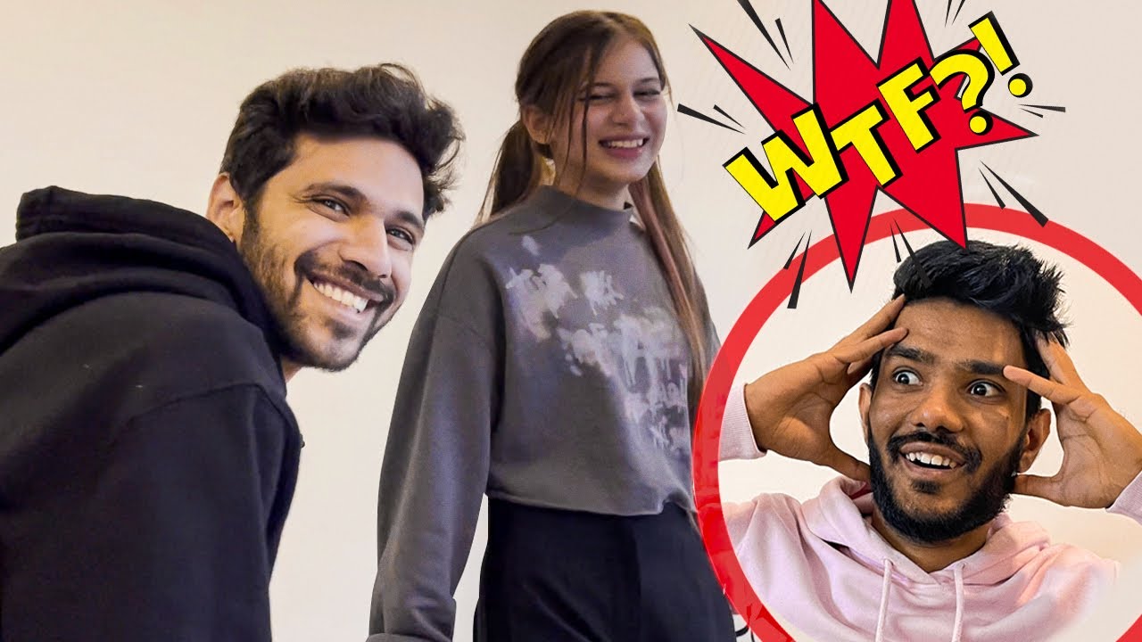 We caught him flirting with her !! 😨😨
