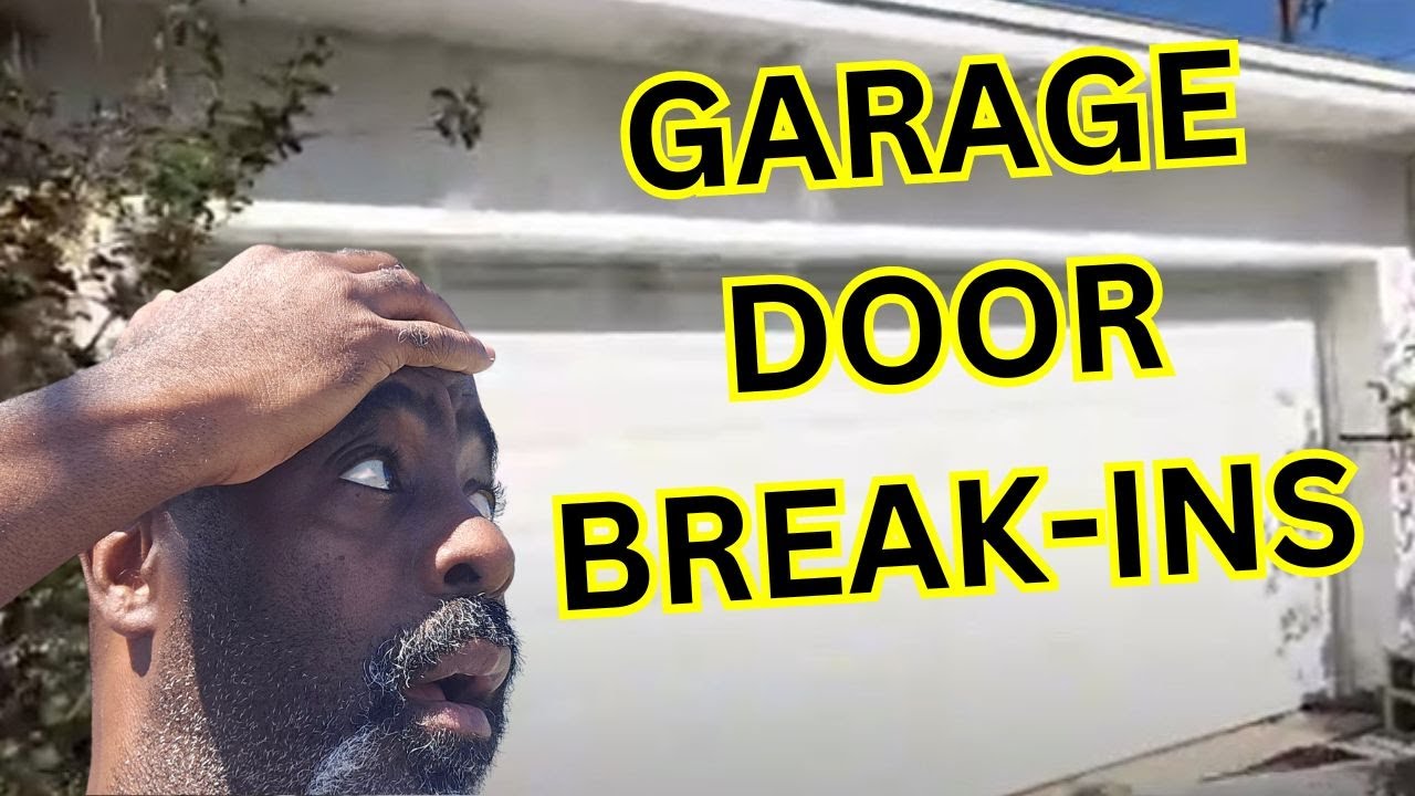 How To lock your garage door to stop criminals from breaking into your house