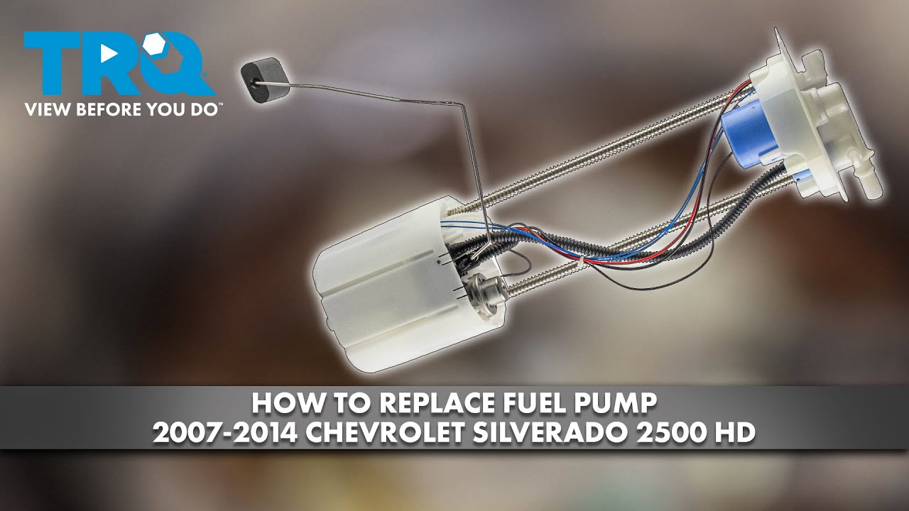 How to Replace Fuel Pump 2007-2014 Chevrolet Silverado 2500 HD