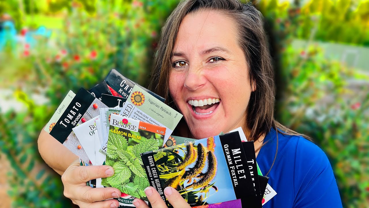 Giant Seed Haul! Heirloom and Organic Varieties!